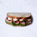 Smoked Ham and Truffle Mushroom Sandwich